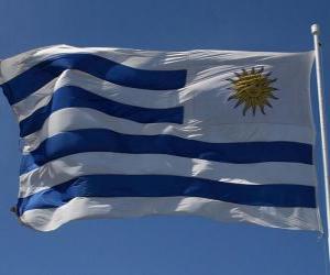 Puzle Vlajka Uruguaye