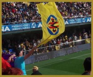 Puzle Vlajka Villarreal CF