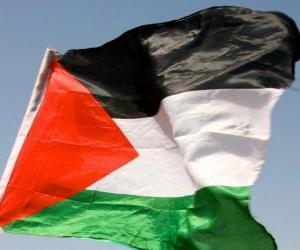 Puzle Vlajka z Palestiny