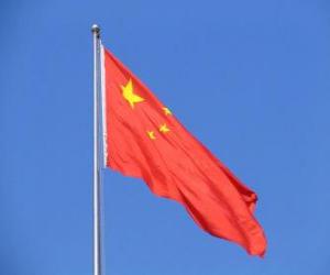 Puzle Vlajka Čínské
