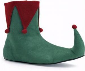 Puzle Vánoční skřítek bota