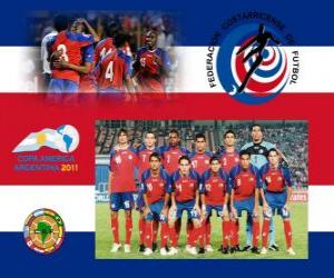 Puzle Výběr Costa Rica, skupina A, Argentina 2011