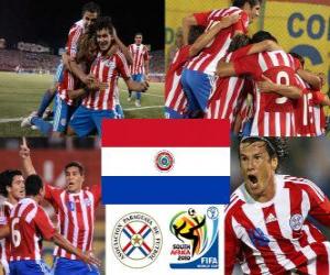 Puzle Výběr Paraguay, skupina F, Jižní Afrika 2010