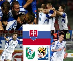 Puzle Výběr Slovensko, skupina F, Jižní Afrika 2010