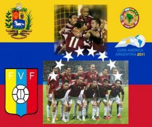 Puzle Výběr Venezuela, skupina B, Argentina 2011