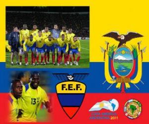 Puzle Výběr z Ekvádoru, skupina B, Argentina 2011