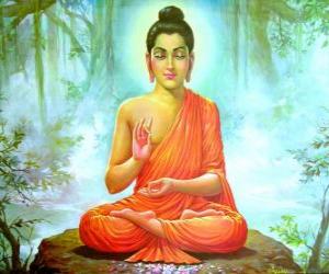 Puzle Výkres Gautama Buddha