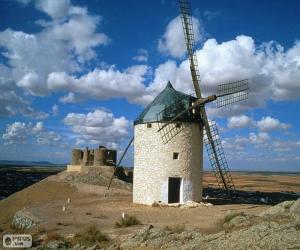 Puzle Větrný mlýn