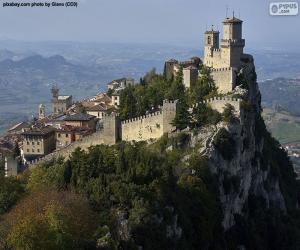 Puzle Věž Guaita, San Marino