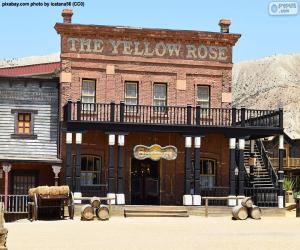 Puzle Western saloon