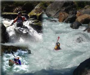 Puzle Whitewater Kayaking