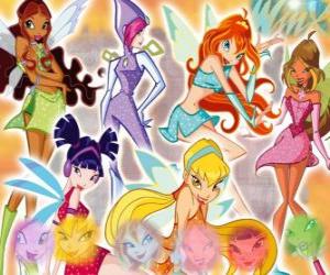 Puzle Winx Club