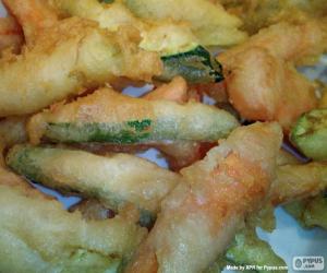 Puzle Zeleninová Tempura