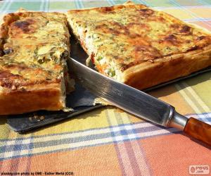 Puzle Zeleninové quiche