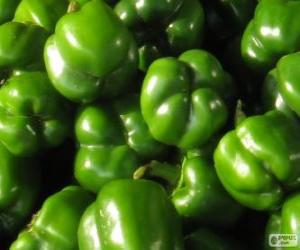 Puzle Zelené papriky