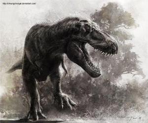 Puzle Zhuchengtyrannus je jedním z největších masožravých dinosaurů