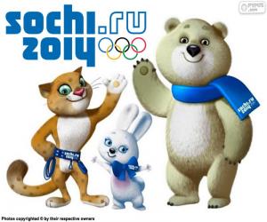 Puzle Zimní olympijské hry Soči 2014