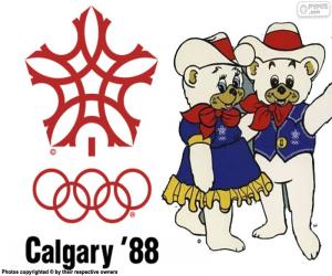 Puzle Zimních olympijských hrách 1988 v Calgary