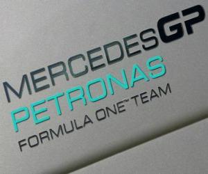 Puzle Znak Mercedes GP
