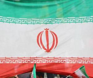 Puzle Íránská vlajka