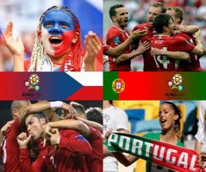 Puzle Česká republika - Portugalsko, čtvrtfinálové, Euro 2012