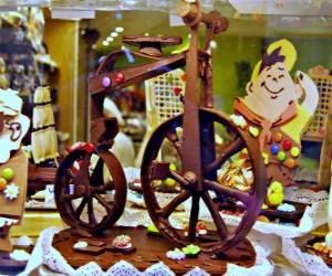 Puzle Čokoládové kolo
