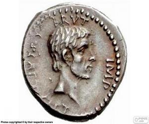 Puzle Římská mince