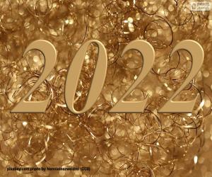 Puzle Šťastný nový rok 2022