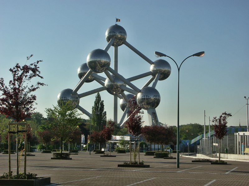 Brusel Atomium puzzle